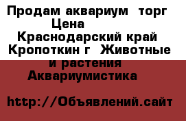 Продам аквариум, торг › Цена ­ 2 500 - Краснодарский край, Кропоткин г. Животные и растения » Аквариумистика   